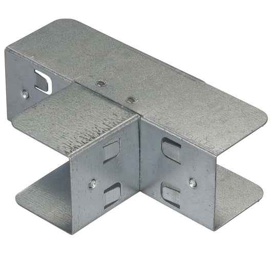 50mm x 50mm Outside Lid Tee for Lighting Trunking (Sold in 1's)
