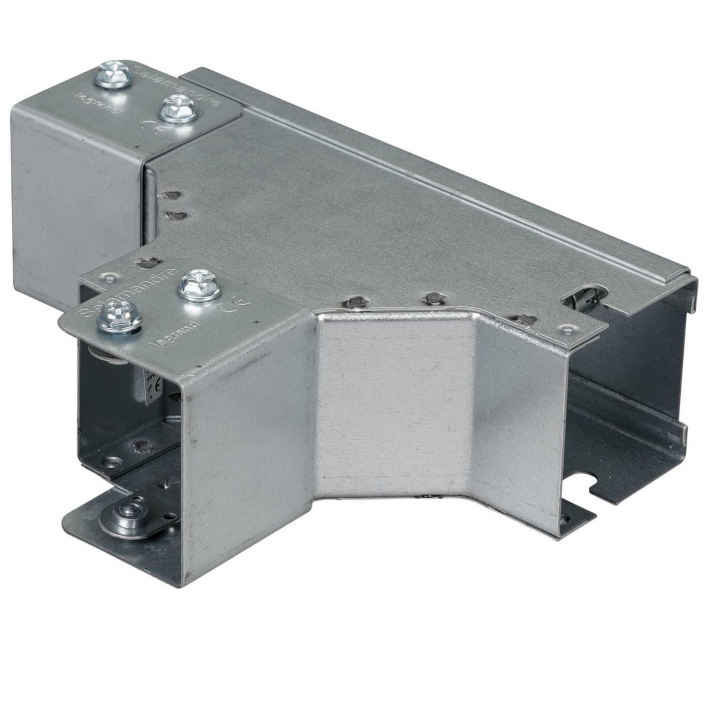50mm x 50mm IP4X Gusset Outside Lid Tee for Trunking (Sold in 1's)