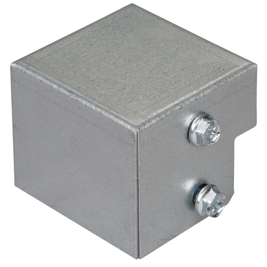 75mm x 75mm Stop End for Galvanised Steel Cable Trunking IPX4 (Sold in 1's)