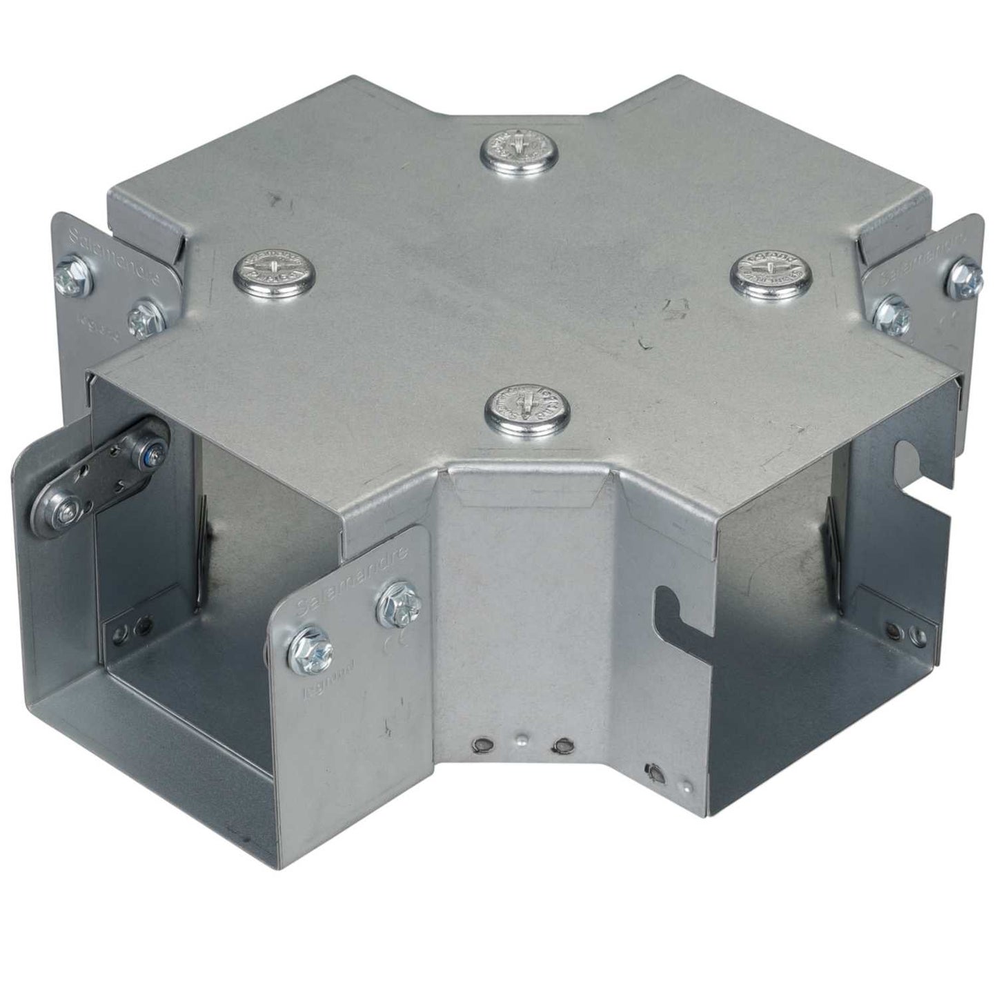 75mm x 75mm IP4X Crossover for Trunking (Sold in 1's)