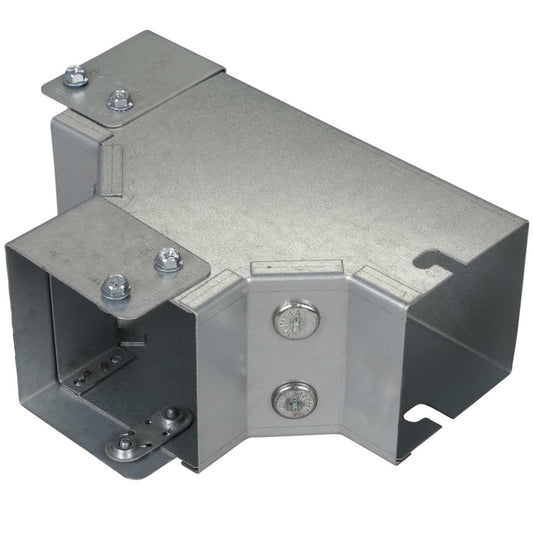 75mm x 75mm IP4X Gusset Inside Lid Tee for Trunking (Sold in 1's)