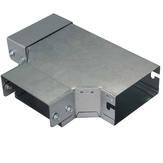 100mm x 50mm IP4X Gusset Top Lid Tee for Trunking (Sold in 1's)