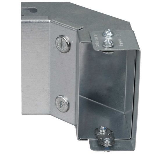 100mm x 50mm 90° IP4X Gusset Inside Lid Bend for Trunking (Sold in 1's)