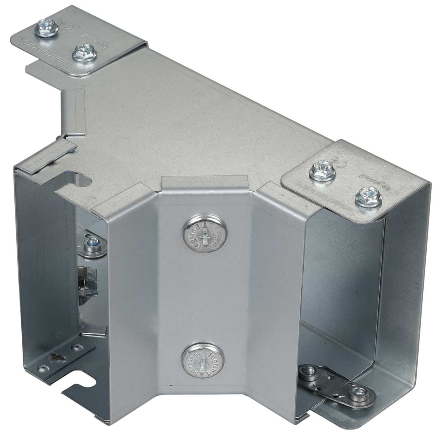 100mm x 50mm IP4X Gusset Inside Lid Tee for Trunking (Sold in 1's)