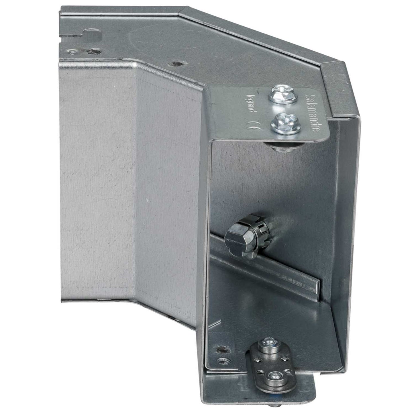 100mm x 50mm 90° IP4X Gusset Outside Lid Bend for Trunking (Sold in 1's)