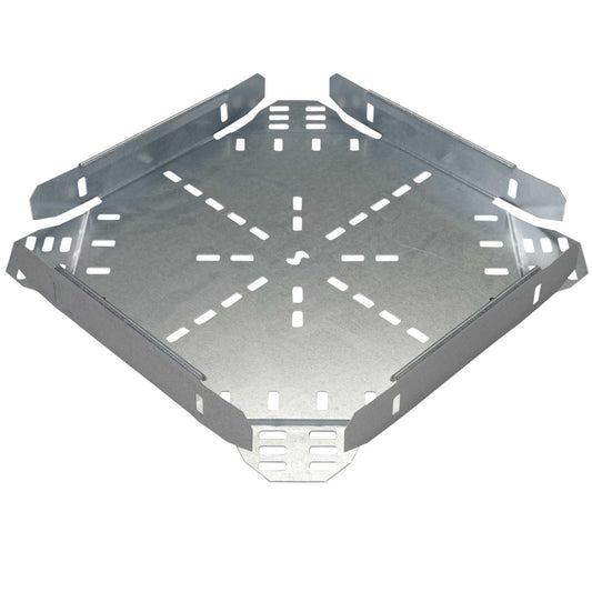 100mm Pre-Galv 4 Way Crosspiece for Heavy Duty Tray (Sold in 1's)