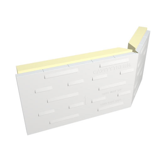 UNILIN CT/PIR EXT CORNER FULL FILL CAVITY BOARD 1200 x 450 x 150mm 400073773