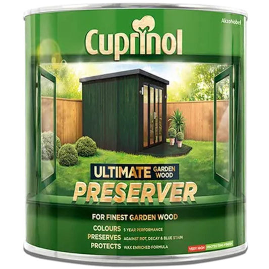 CUPRINOL ULTIMATE GARDEN WOOD PRESERVER 4l RED CEDAR 5206120