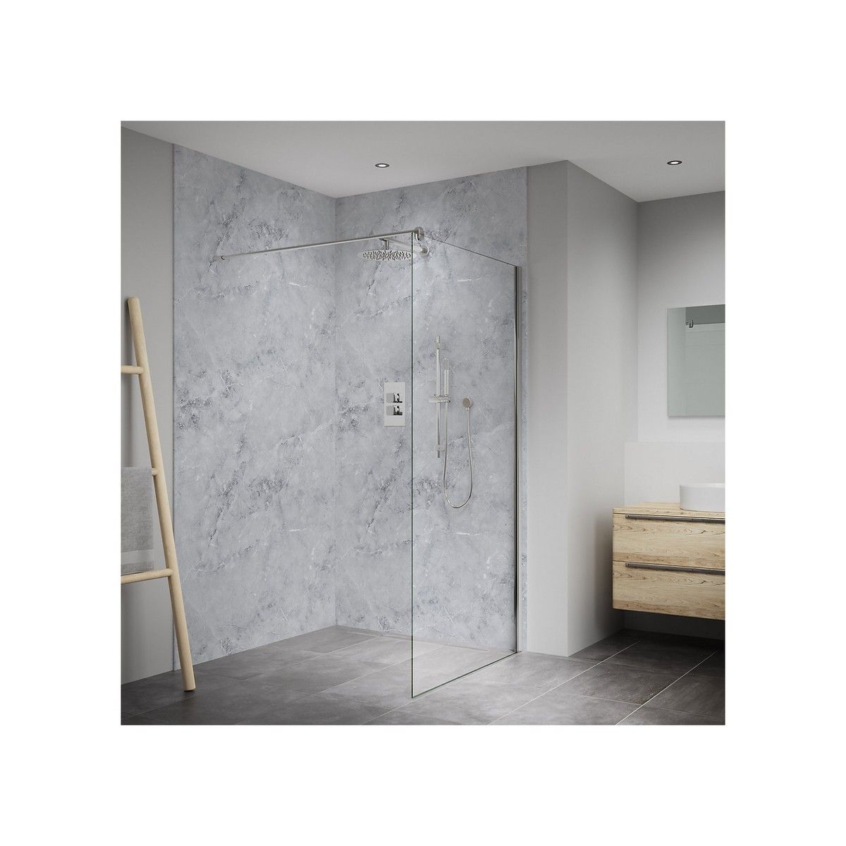 WETWALL ELITE PANEL PF 10 x 1200 x 2420mm FUMO EL-FUMO-1200-PF