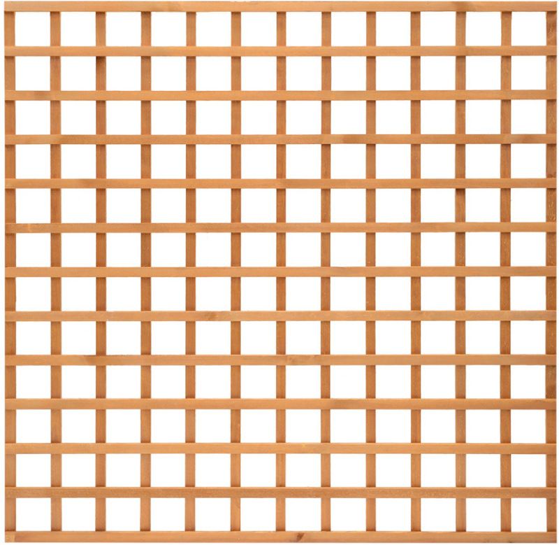 GRANGE HDT1 HEAVY DUTY SQUARE TRELLIS 0.32 x 1.83m GOLDEN BROWN