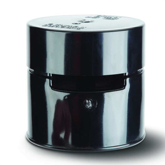 POLYPIPE SOLVENT AIR ADMITTANCE VALVE 110mm SPV110B BLACK