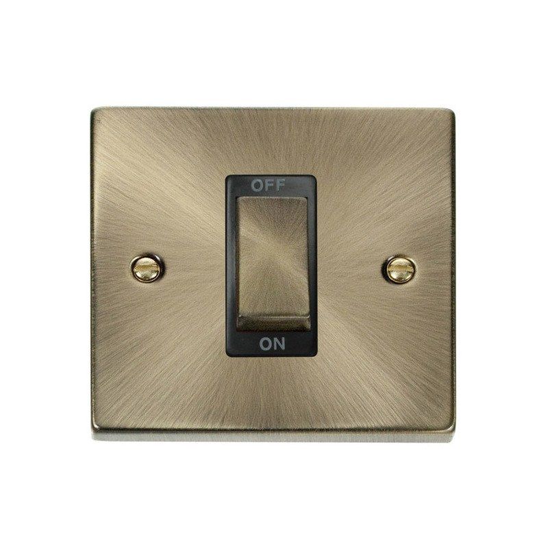 CLICK VPAB500BK 45 AMP DP 1 GANG INGOT