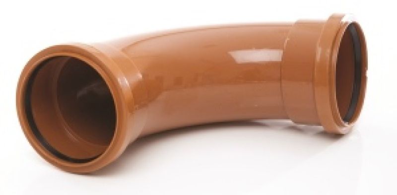 POLYPIPE BEND DOUBLE SOCKET 160mm x 30deg UG667