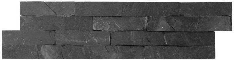 GLOBAL STONE CLADDING 600 x 150mm CARBON (PACK OF 6) CASC6515B