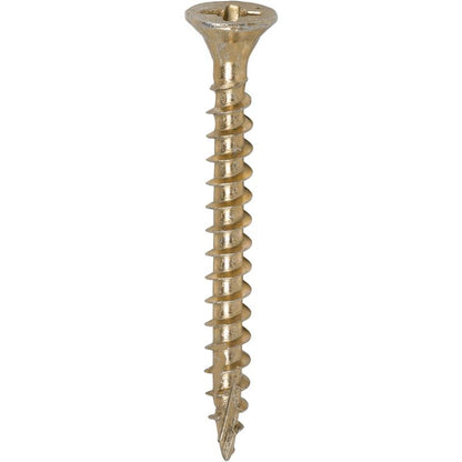 TIMCO STRONG-FIX MULTI-PURPOSE PZ2 CSK SCREWS 4.0 x 40mm (BOX 200) YELLOW 40040C2