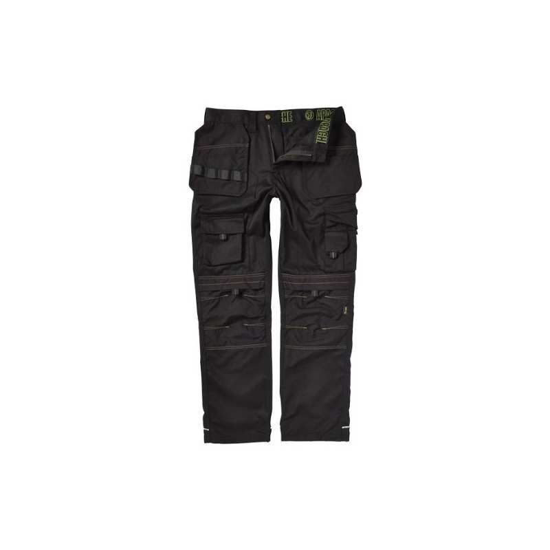 APACHE APKHT REGULAR LEG TROUSERS BLACK 34" WAIST