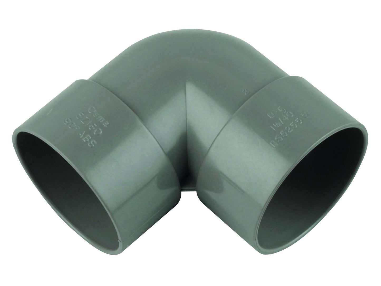 OSMASOIL KNUCKLE BEND 90deg x 32mm 4Z160G GREY