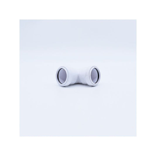 POLYPIPE PUSHFIT WASTE KNUCKLE BEND 40mm x 90deg WP16W WHITE