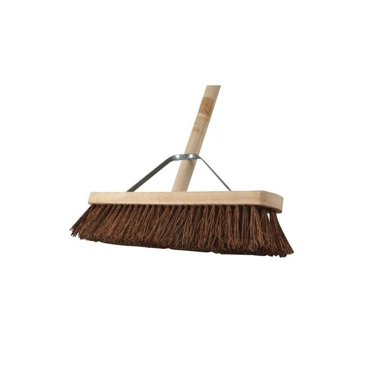 FAITHFULL FAIBRBAS18H STIFF BASSINE BROOM HEAD 18" WITH STAY