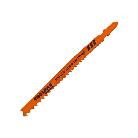 TOOLPAK JB40 PACK OF 5 METAL/WOOD CUTTING JIGSAW BLADES