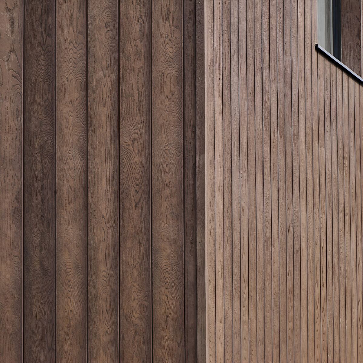 Millboard Envello Cladding Shadow Line + (Fr) Board 200 x 18 x 3600mm Antique Oak