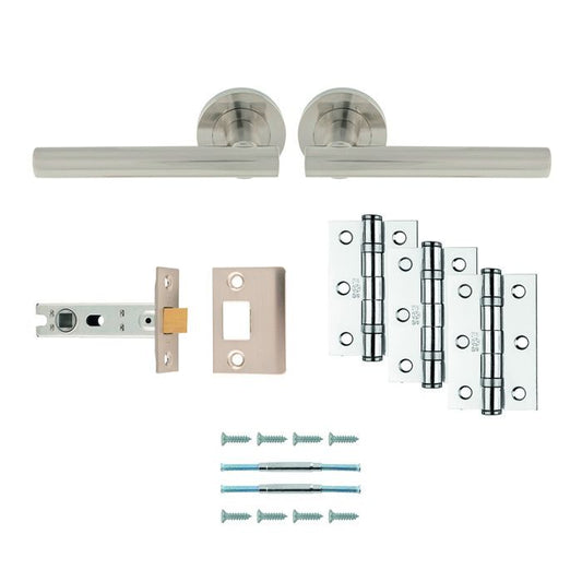FARO ULTIMATE LATCH PACK SATIN NICKEL UDP011SN/INTB
