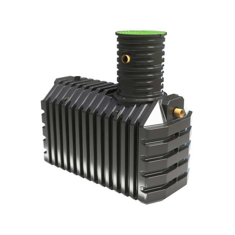 KLARGESTER GAMMA PLASTIC SEPTIC TANK 4000l C/W COVER AND FRAME