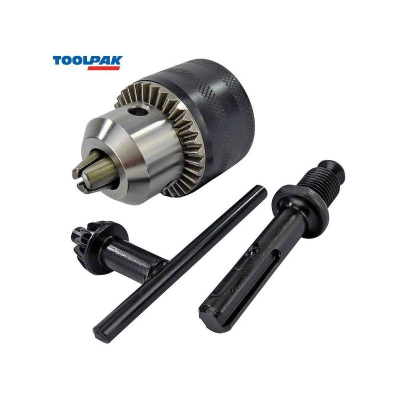 TOOLPAK CK11 1/2" x 20TPI F/M CHUCK C/W KEY & ADAPTOR