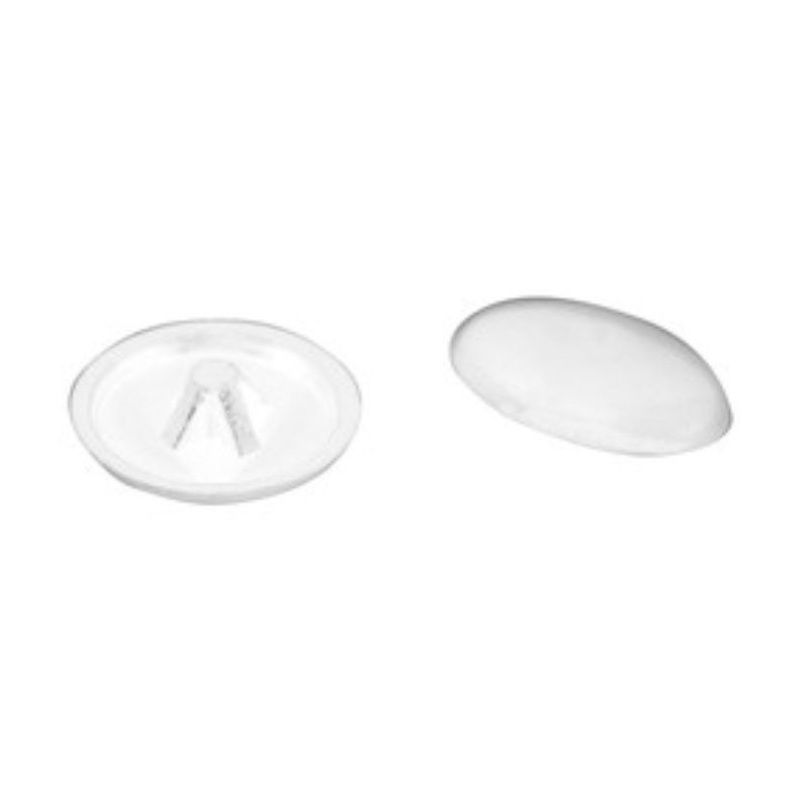 POZISCREW COVER CAPS WHITE PACK 50 S2PCW