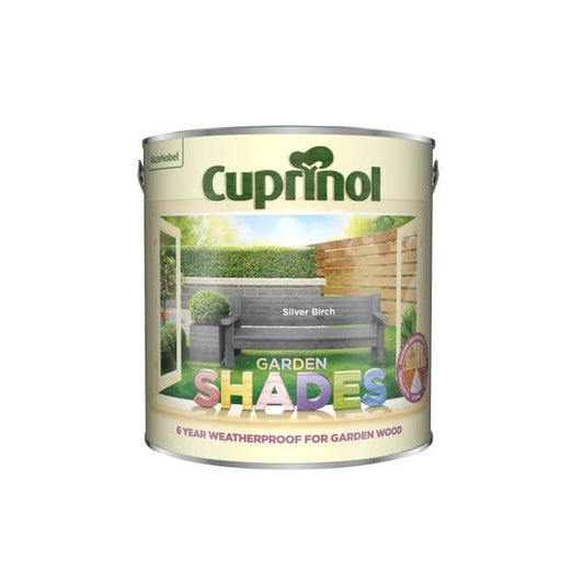 CUPRINOL GARDEN SHADES 2.5l SILVER BIRCH 5244438