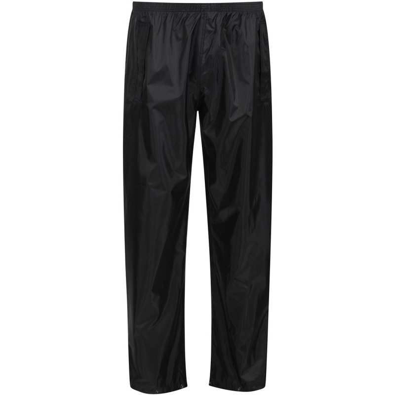 REGATTA TRW308 STORMBREAK OVERTROUSERS BLACK XLARGE TRW308 80080