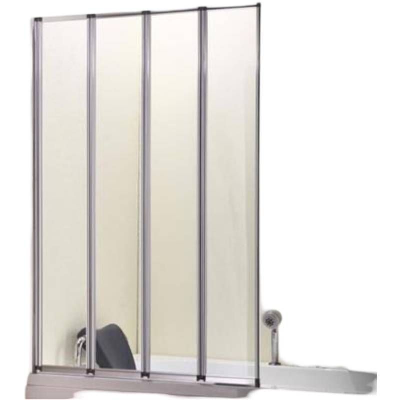 EASTBROOK 58.700 VOLENTE 4 FOLD BATH SCREEN 1000mm