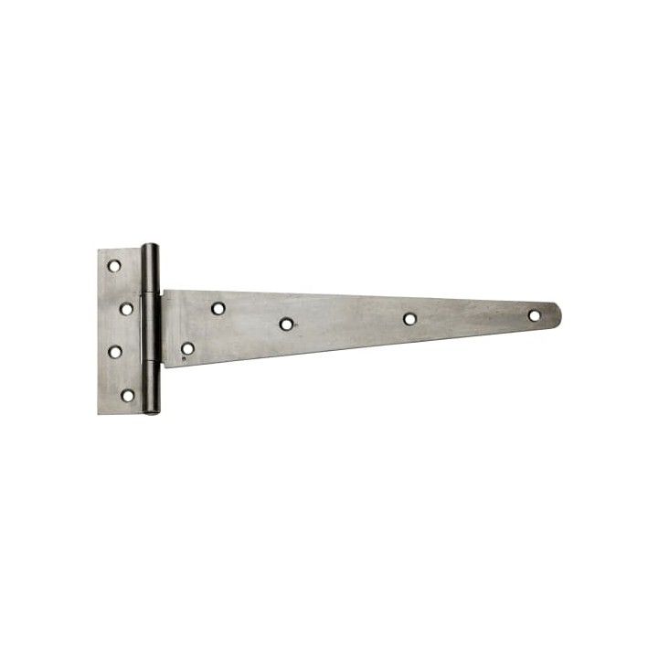 PAIR 400mm 16" 119 BZP HEAVY TEE HINGES 119-0400ZP