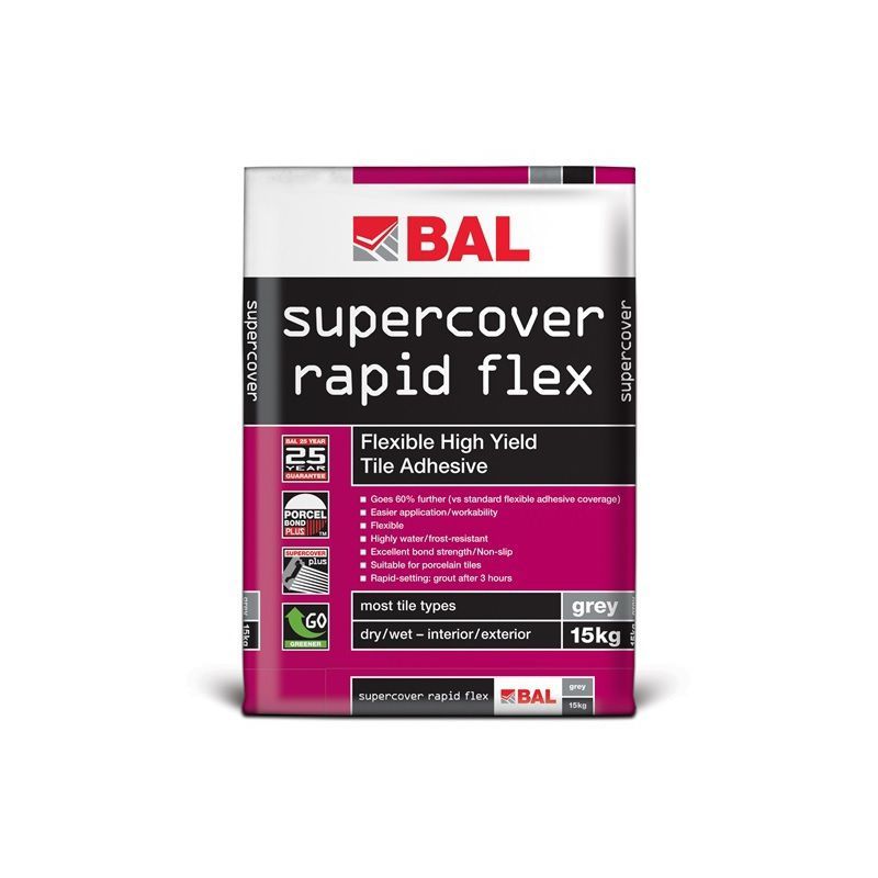 YTC BARFSC15 BAL RAPID FLEX SUPERCOVER 15kg GREY