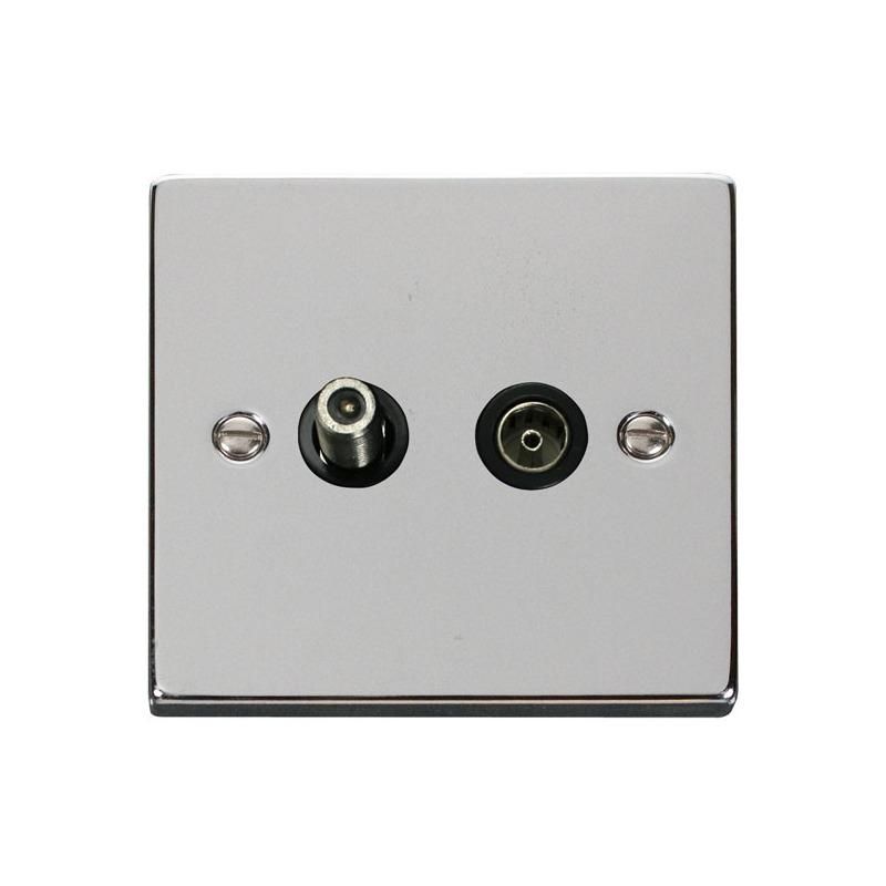 CLICK VPCH157BK 1G SATELLITE PLATE CHR