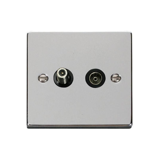 CLICK VPCH157BK 1G SATELLITE PLATE CHR
