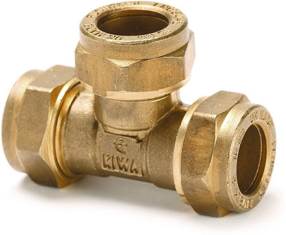 FLOWFLEX COMPRESSION EQUAL TEE 15mm OP701.05