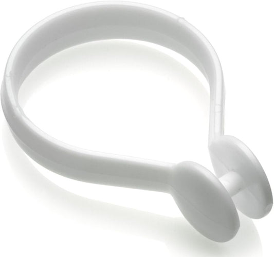 CROYDEX AK142222 BUTTON RING WHITE