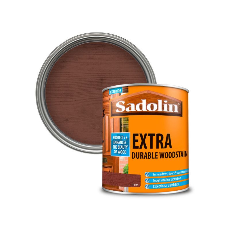 SADOLIN EXTRA EXTERIOR WOODSTAIN 1l ROSEWOOD 5028559