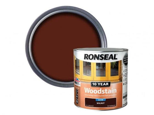 RONSEAL 10 YEAR WOODSTAIN 2.5l WALNUT 38693