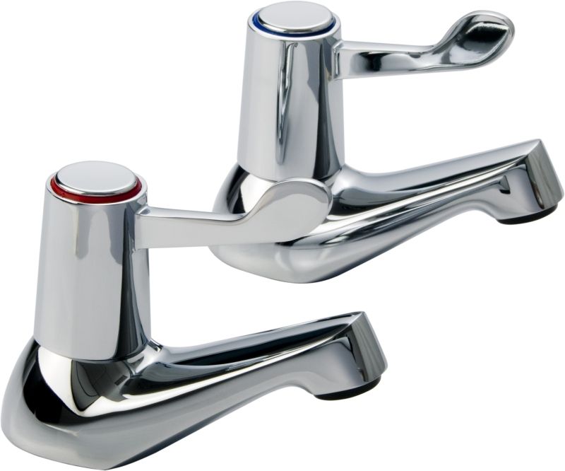 SUREGRAFT LEVER BATH TAPS PAIR