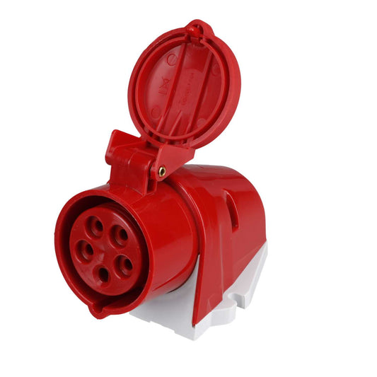 Ceenorm Quick Connect 16A 3P+N+E 415V Wall Mounted Socket IP44