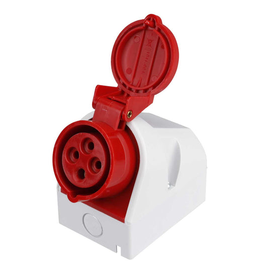 Ceenorm 16A 3P+E 415V Wall Mounted Socket IP44