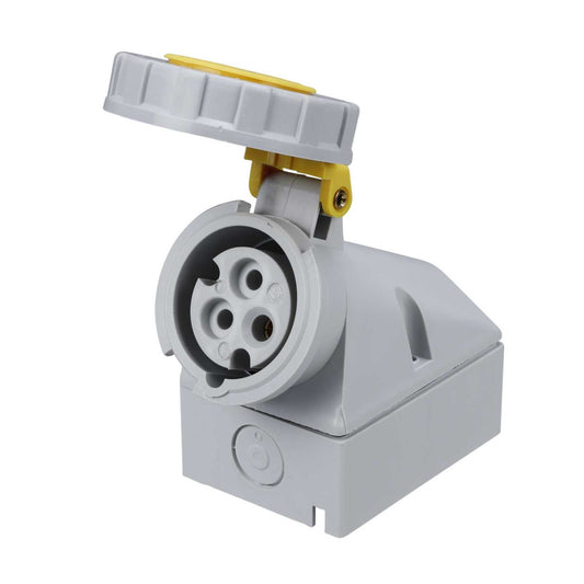 Ceenorm 16A 2P+E 110V Wall Mounted Socket IP67