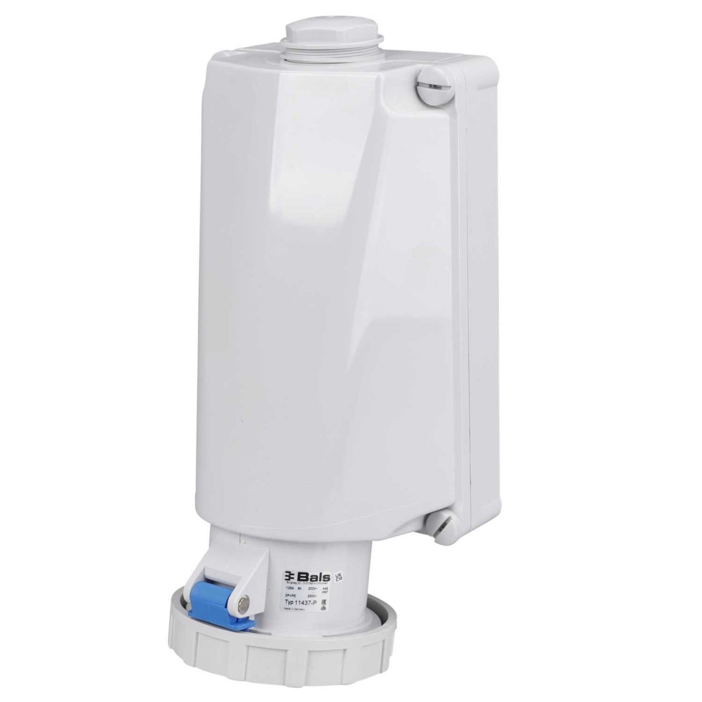 Ceenorm 125A 2P+E 230V Wall Mounted Socket IP67