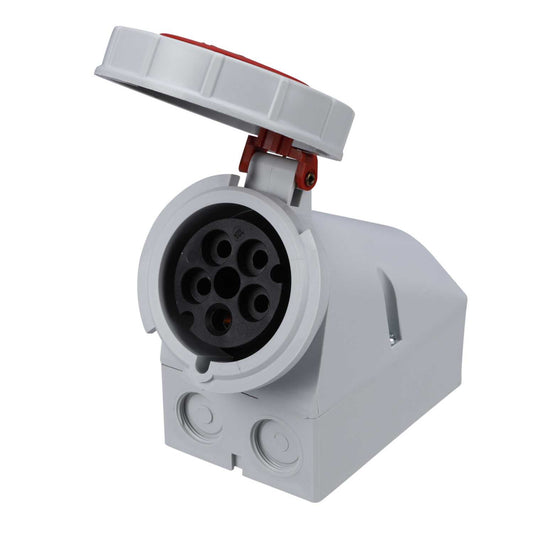 Ceenorm 32A 3P+N+E 415V Wall Mounted Socket IP67