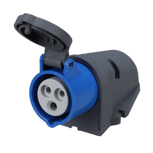 Ceenorm Quick Connect 16A 2P+E 230V Wall Mounted Socket IP44