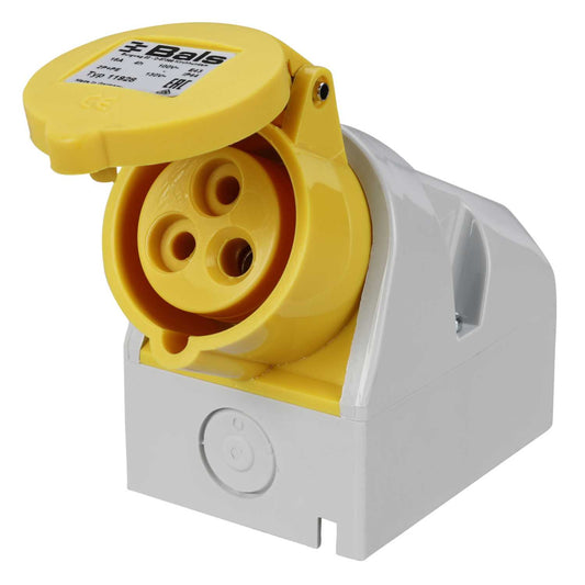 Ceenorm Quick Connect 16A 2P+E 110V Wall Mounted Socket IP44