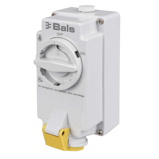 Ceenorm Quick Connect 16A 2P+E 110V Interlocked Socket IP44