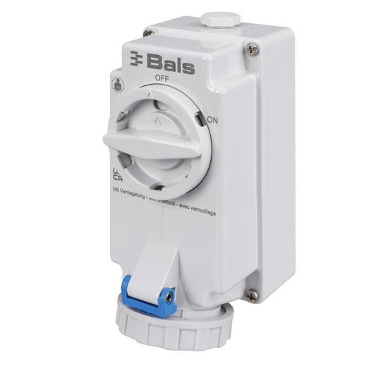 Ceenorm Quick Connect 16A 2P+E 230V Interlocked Socket IP67